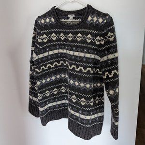 LL Bean winter sweater